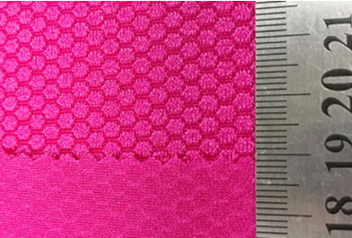 N有光方形提花萊卡